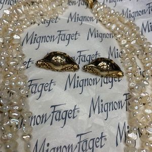 Custom for Cameo Mignon Faget Gumbo Necklace